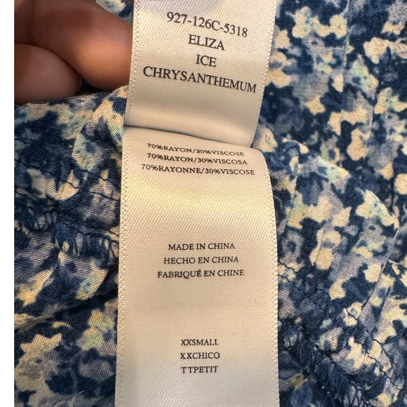 32. RAILS NWOT $238 Eliza Iced Crysanthemum Mini Dress Size XXS - Picture 10 of 11